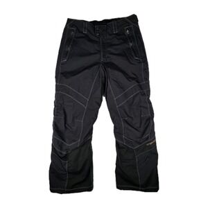 Columbia Titanium Waterproof Ski Snowboard Mens Pants Large Black Zip Pocket